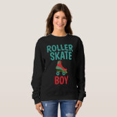 Roller Skating Roller Skate Boy Sweatshirt (Vorne ganz)