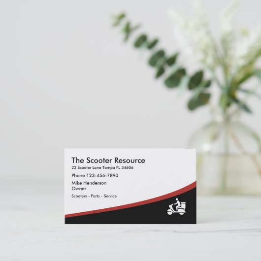 Roller-Speicher-Visitenkarten Visitenkarte (Stehend Vorderseite)