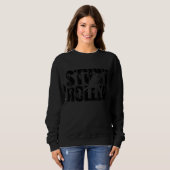 Roller-Stunt-Roller-Roller Sweatshirt (Vorne ganz)