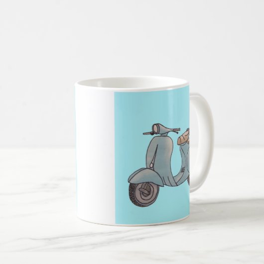 Roller-Tasse Kaffeetasse (VorderseiteRechts)