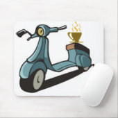 ROLLER UND KAFFEE MOUSPAD MOUSEPAD (Mit Mouse)