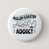 Roller Untersetzer Addict Button (Vorderseite)