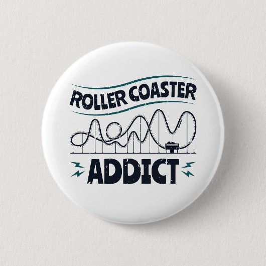 Roller Untersetzer Addict Button (Vorderseite)