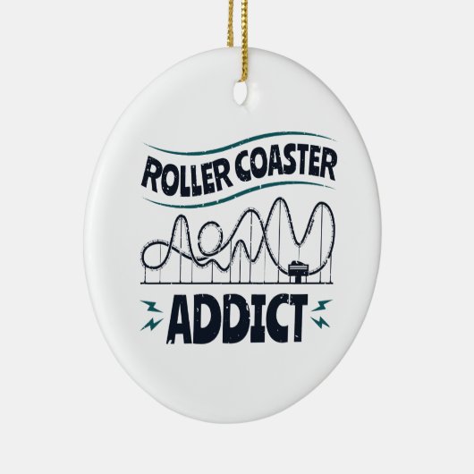 Roller Untersetzer Addict Keramik Ornament (Rechts)