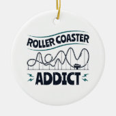 Roller Untersetzer Addict Keramik Ornament (Vorne)