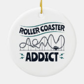 Roller Untersetzer Addict Keramik Ornament (Hinten)