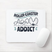 Roller Untersetzer Addict Mousepad (Mit Mouse)