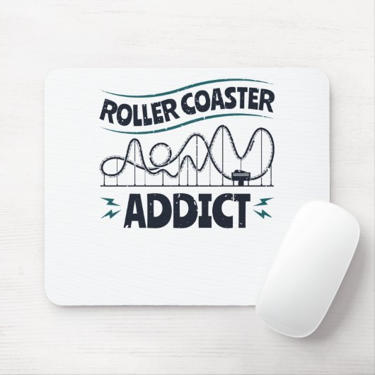Roller Untersetzer Addict Mousepad (Mit Mouse)