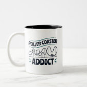 Roller Untersetzer Addict Zweifarbige Tasse (Links)