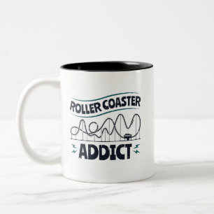 Roller Untersetzer Addict Zweifarbige Tasse