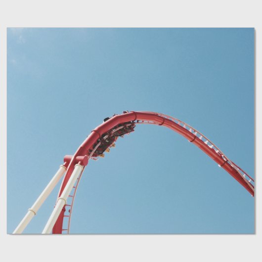 Roller Untersetzer am Morgen Geschenkpapier (Flach)