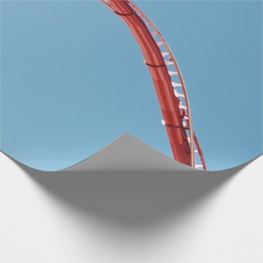 Roller Untersetzer am Morgen Geschenkpapier (Ecke)