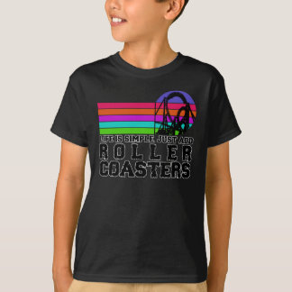 Roller Untersetzer Amusement Park T-Shirt