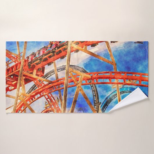 Roller Untersetzer Badetuch Set (Badehandtuch)