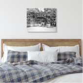 Roller-Untersetzer bei Glen Echo Park Fotografie Leinwanddruck (Insitu (Schlafzimmer))