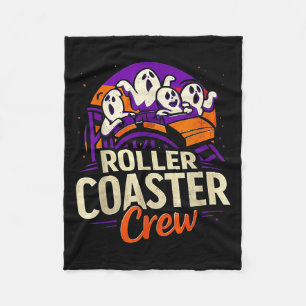 Roller Untersetzer Boo Crew Funny Halloween Ghost Fleecedecke