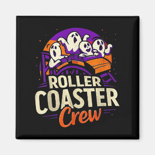 Roller Untersetzer Boo Crew Funny Halloween Ghost Magnet