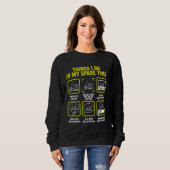 Roller-Untersetzer-Dinge, die ich in meiner Freize Sweatshirt (Vorne ganz)