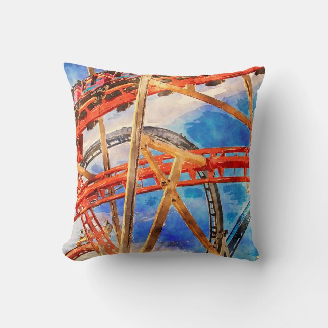 Roller-Untersetzer-Drehkissen Kissen (Vorderseite)