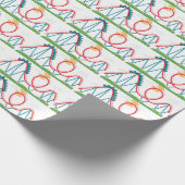 Roller-Untersetzer Geschenkpapier (Ecke)