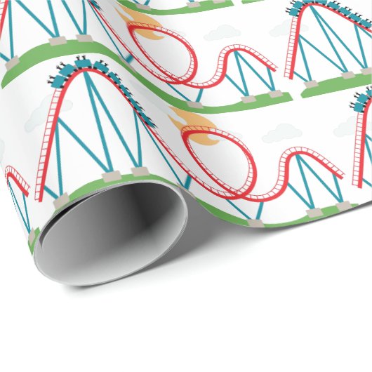 Roller-Untersetzer Geschenkpapier (Rolleneckpunkt)