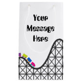 Roller-Untersetzer hinzufügen Nachricht Party Gesc Kleine Geschenktüte (Vorderseite)