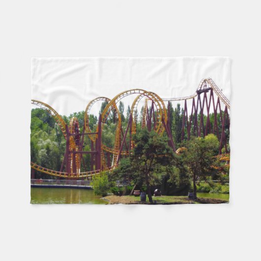 Roller-Untersetzer in Frankreich Fleecedecke (Vorderseite (Horizontal))