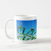 Roller-Untersetzer Kaffeetasse (Links)