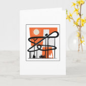 ROLLER UNTERSETZER KARTE (Gelbe Blume)