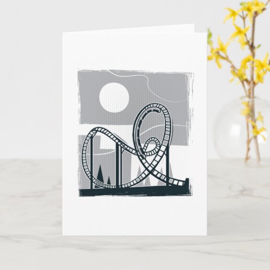 Roller-Untersetzer Karte (Gelbe Blume)