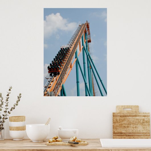 Roller-Untersetzer Poster (Küche)