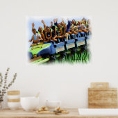 Roller-Untersetzer Poster (Küche)