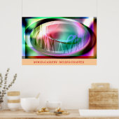 Roller-Untersetzer Poster (Küche)