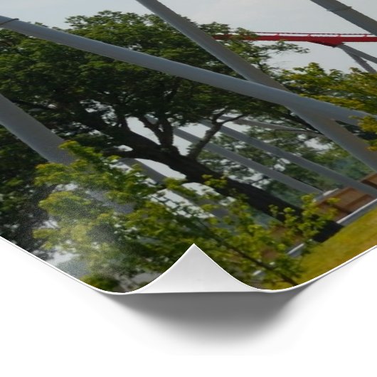 Roller-Untersetzer Poster (Ecke)