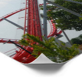 Roller-Untersetzer Poster (Ecke)