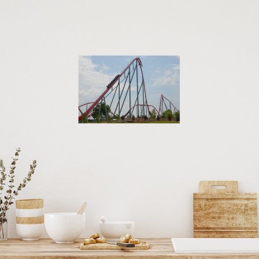 Roller-Untersetzer Poster (Küche)