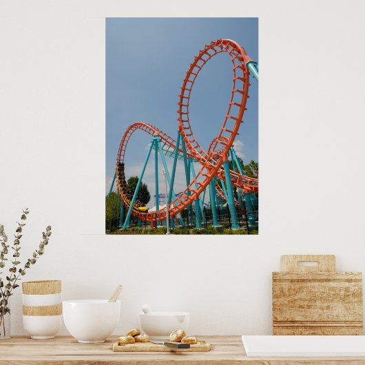 Roller-Untersetzer Poster (Küche)