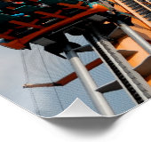 Roller-Untersetzer Poster (Ecke)