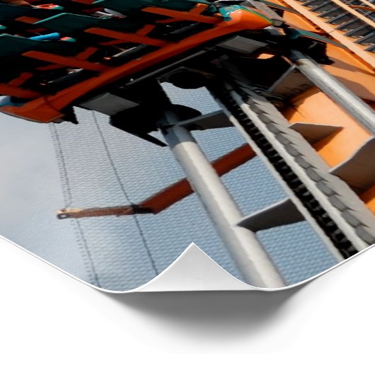 Roller-Untersetzer Poster (Ecke)