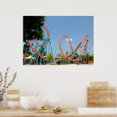 Roller-Untersetzer Poster (Küche)