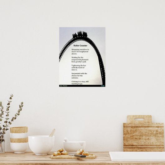 Roller-Untersetzer Poster (Küche)