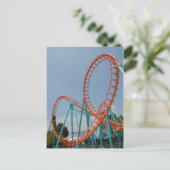 Roller-Untersetzer Postkarte (Stehend Vorderseite)