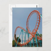 Roller-Untersetzer Postkarte (Vorne/Hinten)