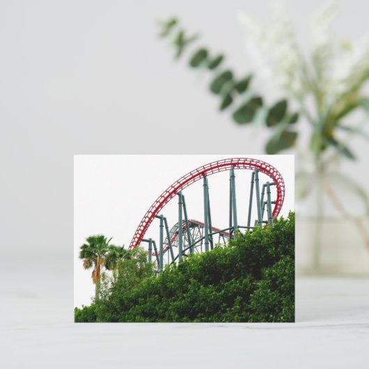 Roller-Untersetzer Postkarte (Stehend Vorderseite)