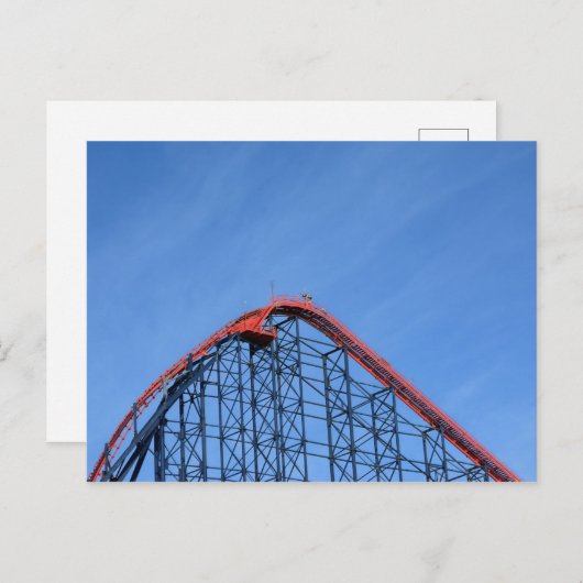 Roller-Untersetzer-Postkarte Postkarte (Vorne/Hinten)