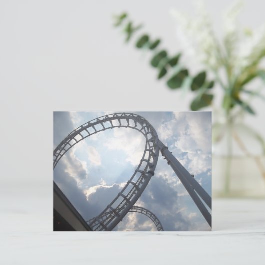 Roller-Untersetzer-Postkarte Postkarte (Stehend Vorderseite)