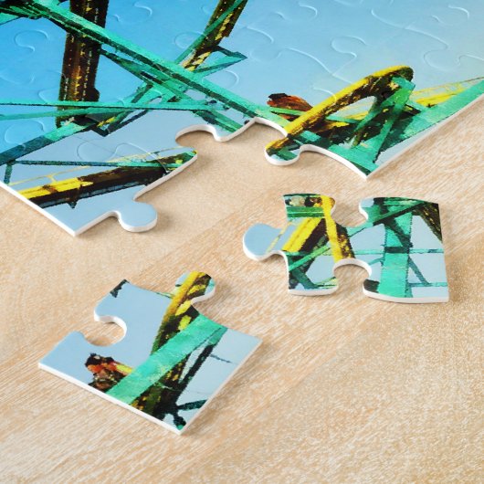 Roller-Untersetzer Puzzle (Seite)