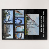 Roller Untersetzer Ride Poster Jigsaw Puzzle (Horizontal)