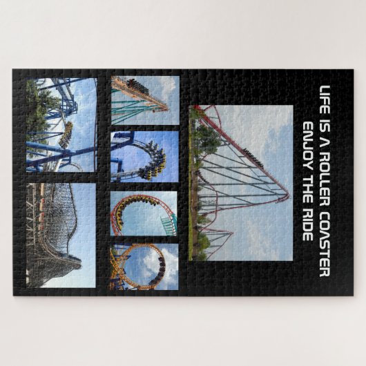 Roller Untersetzer Ride Poster Jigsaw Puzzle (Horizontal)