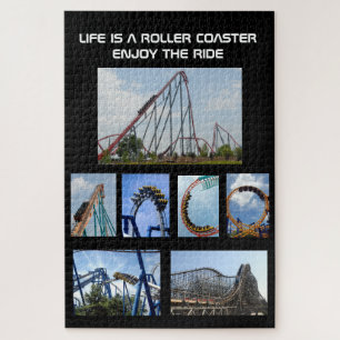 Roller Untersetzer Ride Poster Jigsaw Puzzle
